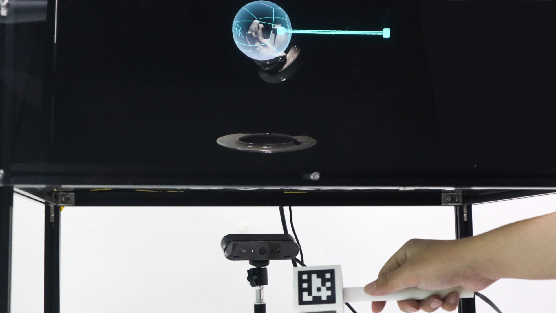 Wand interaction image